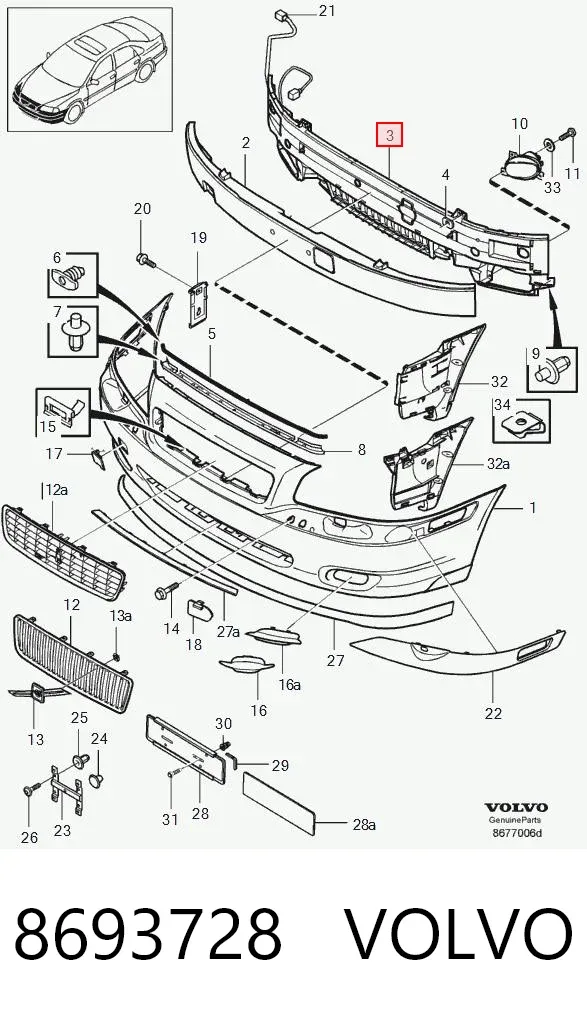  8693728 Volvo
