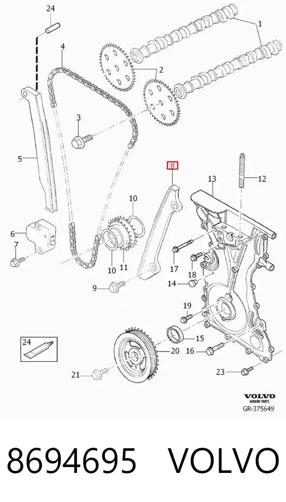  8694695 Volvo