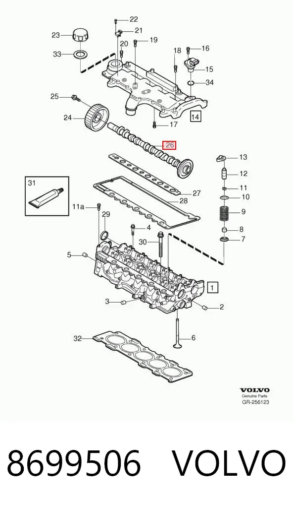  8699506 Volvo
