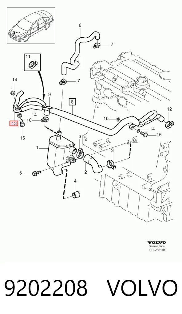  9202208 Volvo