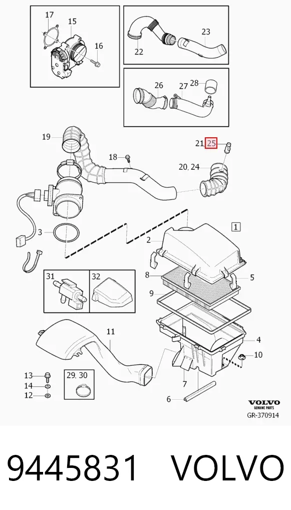  9445831 Volvo