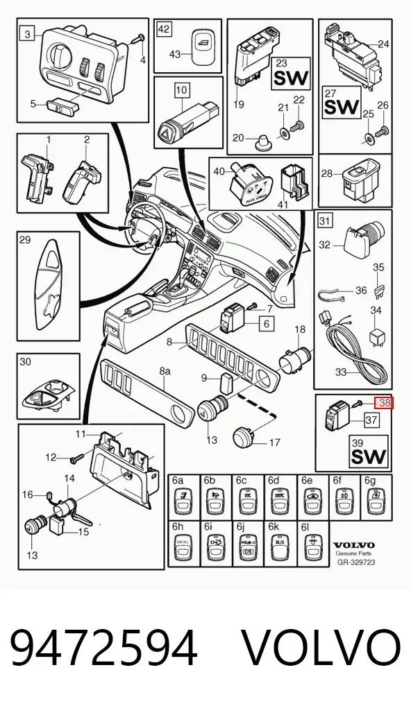  9472594 Volvo