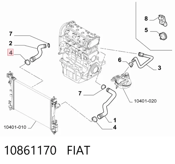  10861170 Fiat/Alfa/Lancia