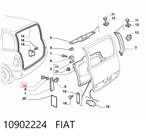 10902224 Fiat/Alfa/Lancia