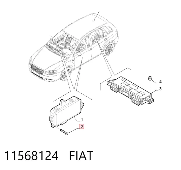  11568124 Fiat/Alfa/Lancia