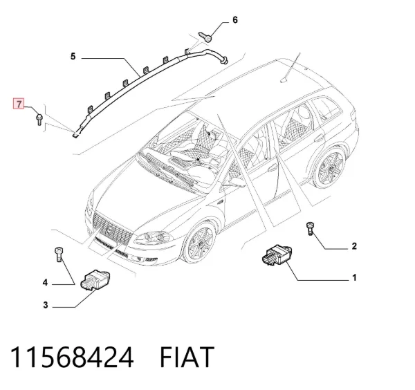  11568424 Fiat/Alfa/Lancia