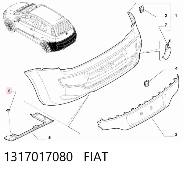  1317017080 Fiat/Alfa/Lancia