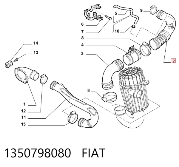  1350798080 Fiat/Alfa/Lancia