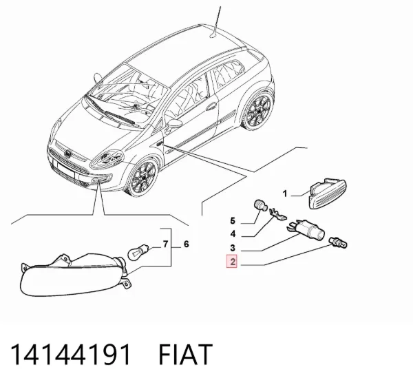  14144191 Fiat/Alfa/Lancia