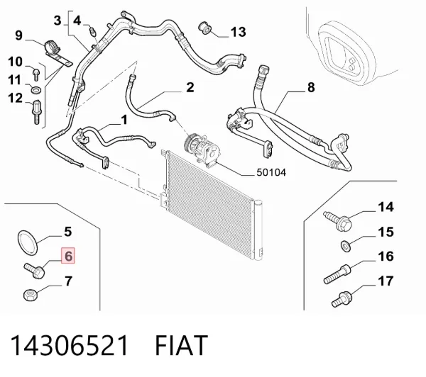  14306521 Fiat/Alfa/Lancia