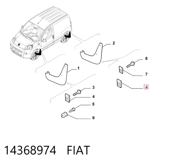  14368974 Fiat/Alfa/Lancia