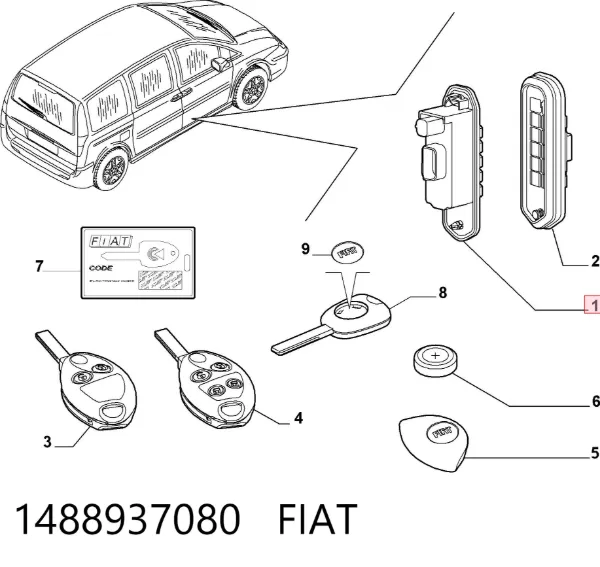  1488937080 Fiat/Alfa/Lancia