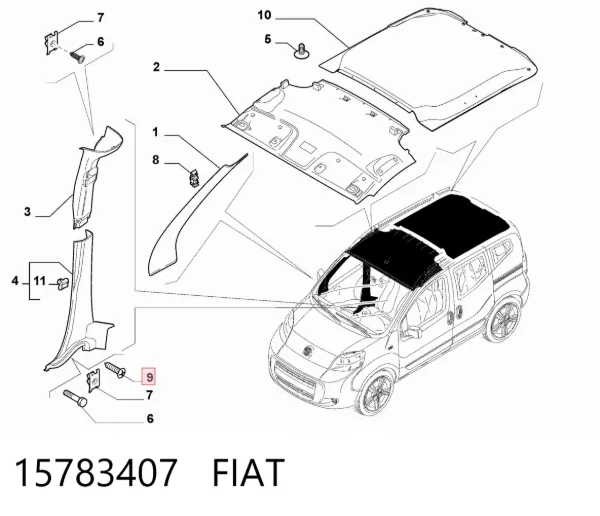  15783407 Fiat/Alfa/Lancia