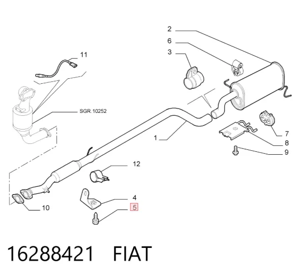  16288421 Fiat/Alfa/Lancia