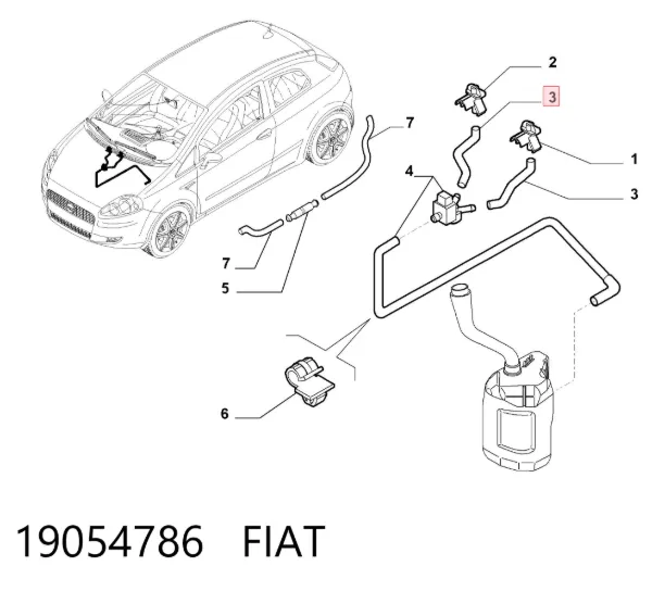  19054786 Fiat/Alfa/Lancia