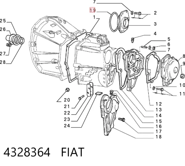  4328364 Fiat/Alfa/Lancia