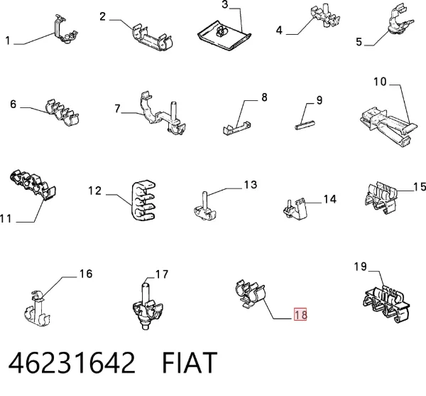 Motor de arranco 46231642 Fiat/Alfa/Lancia