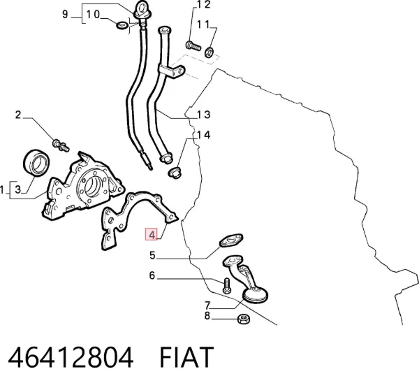  46412804 Fiat/Alfa/Lancia
