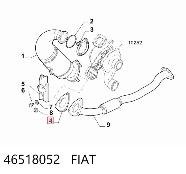  46518052 Fiat/Alfa/Lancia
