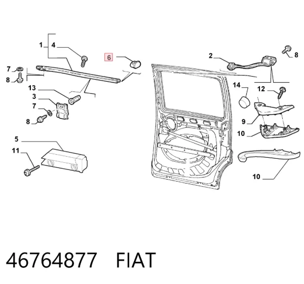  46764877 Fiat/Alfa/Lancia