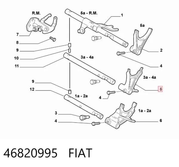  46820995 Fiat/Alfa/Lancia