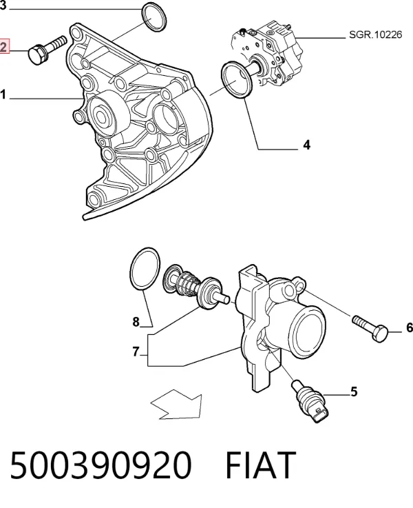  500390920 Fiat/Alfa/Lancia