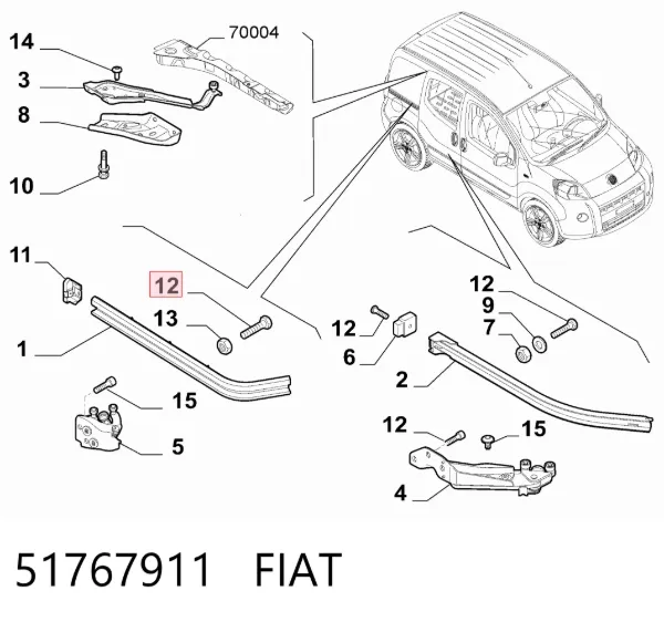  51767911 Fiat/Alfa/Lancia