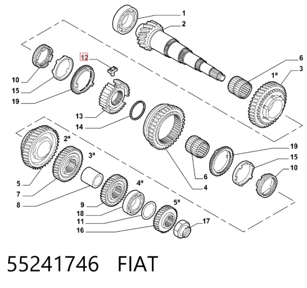  55241746 Fiat/Alfa/Lancia