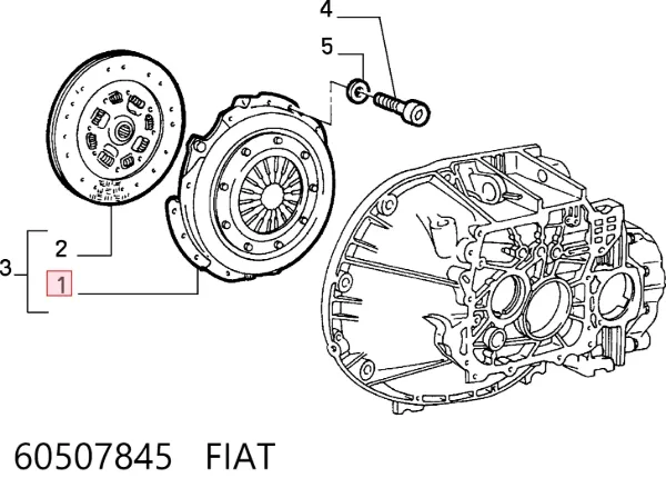 Cesta de embraiagem Alfa Romeo 146 930