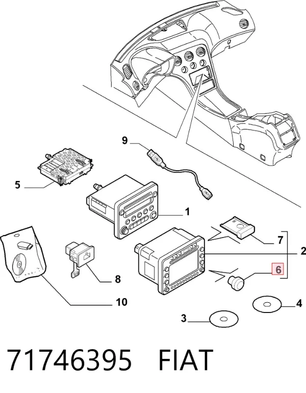  71746395 Fiat/Alfa/Lancia
