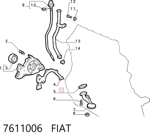  7611006 Fiat/Alfa/Lancia