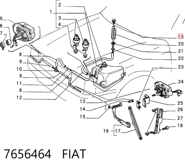  7656464 Fiat/Alfa/Lancia