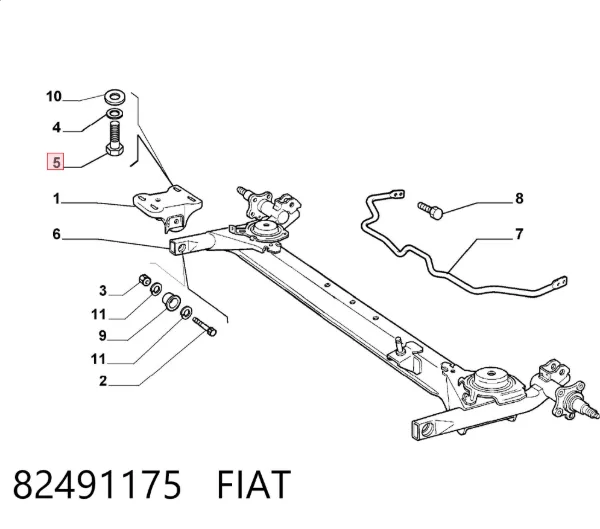 82491175 Fiat/Alfa/Lancia