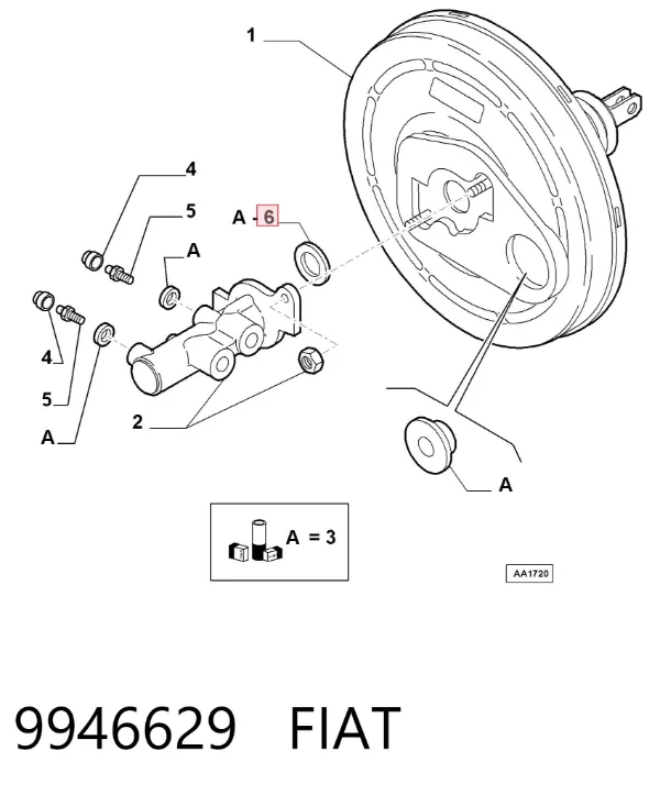  9946629 Fiat/Alfa/Lancia