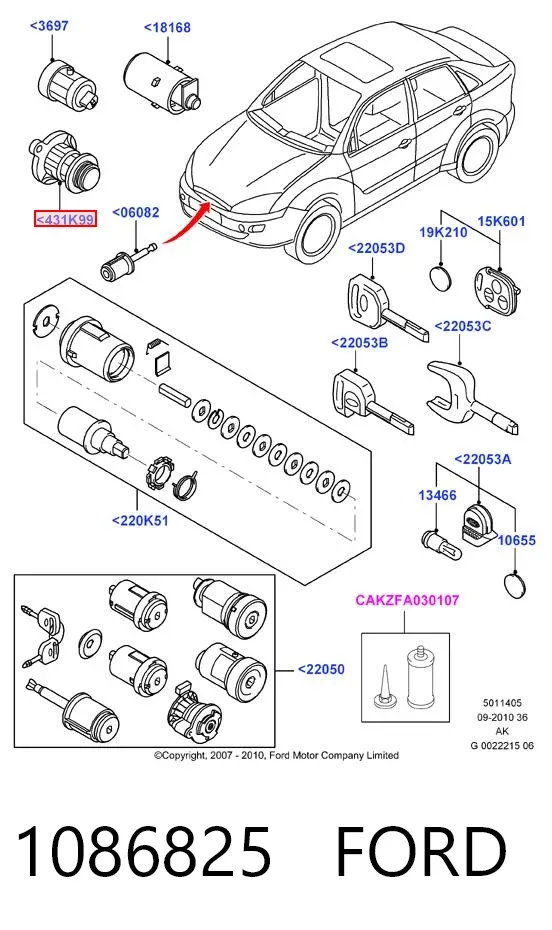  1086825 Ford