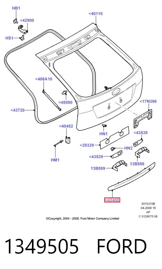  1349505 Ford