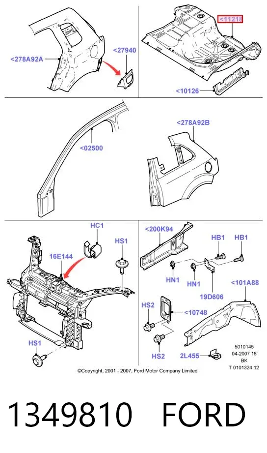  1349810 Ford