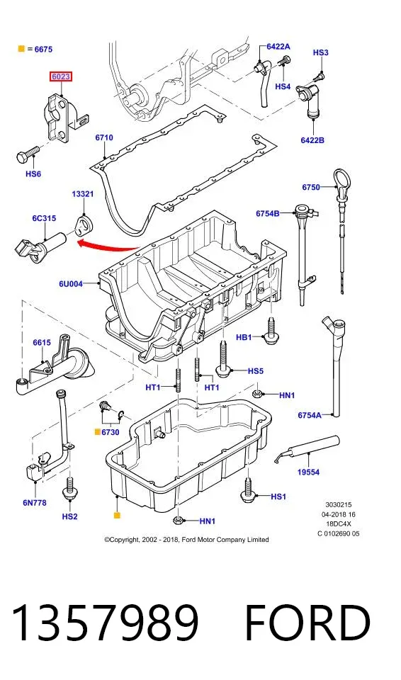  1357989 Ford