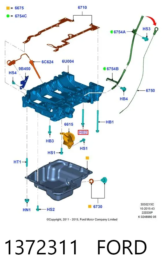  1372311 Ford