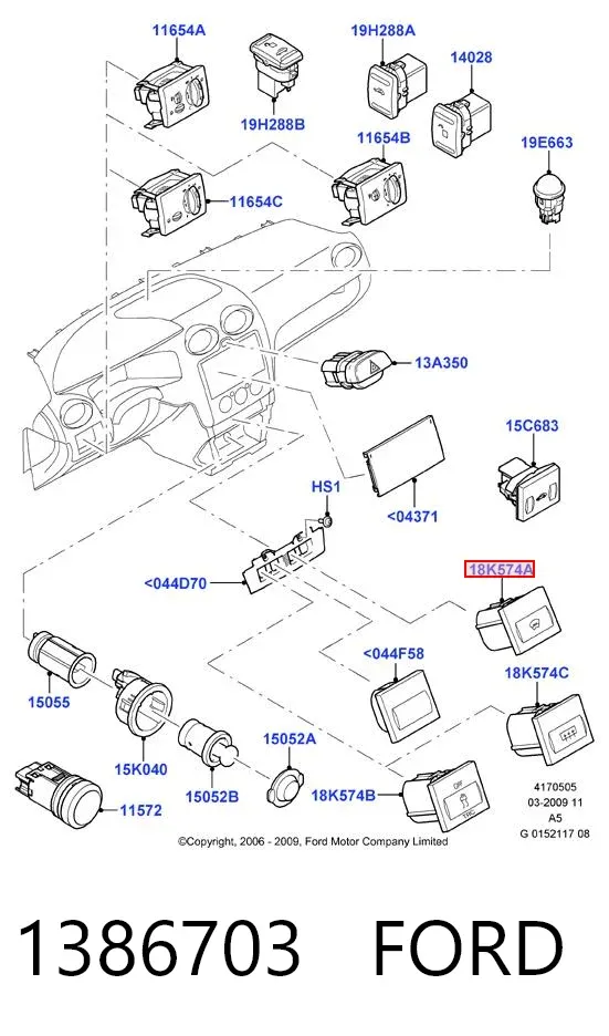  1386703 Ford