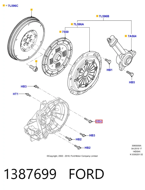  1387699 Ford