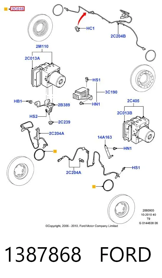  1387868 Ford