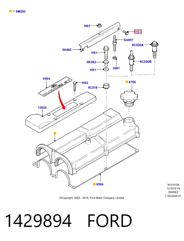  1429894 Ford
