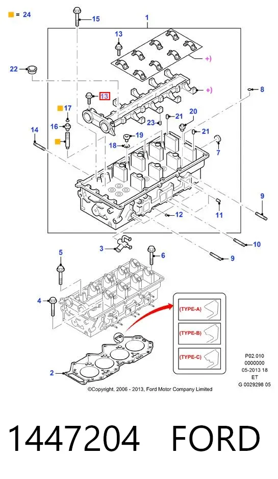  1447204 Ford