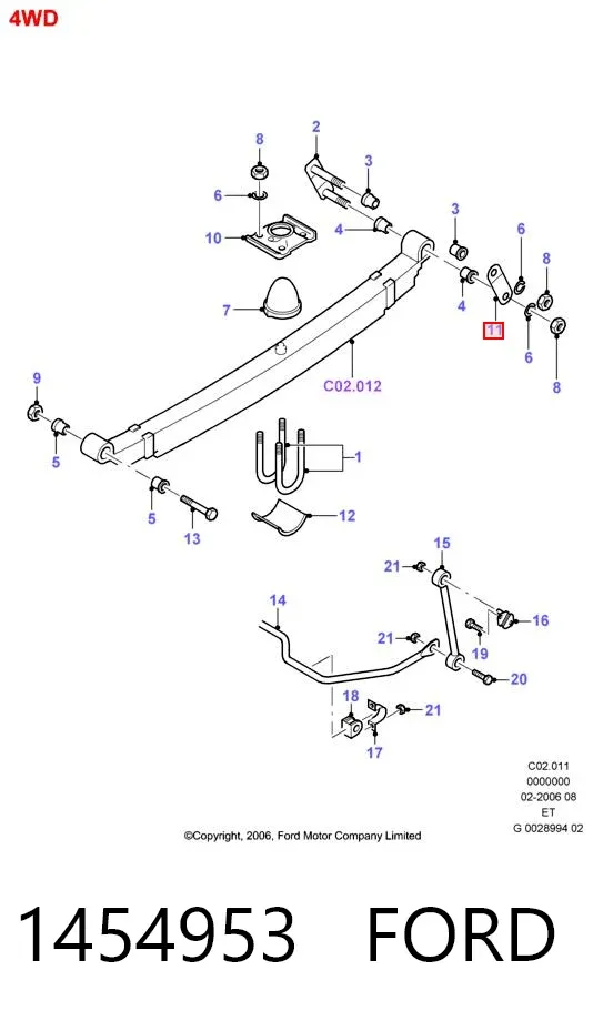  1454953 Ford