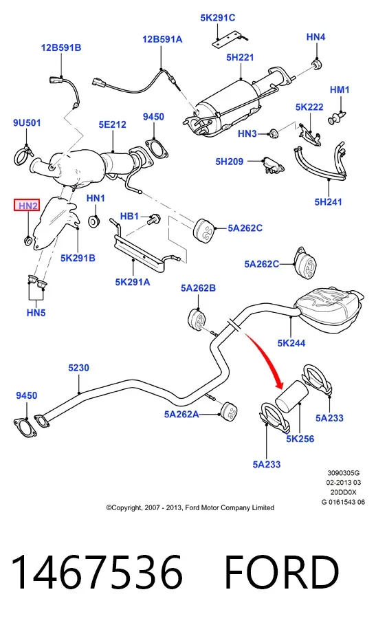  1467536 Ford
