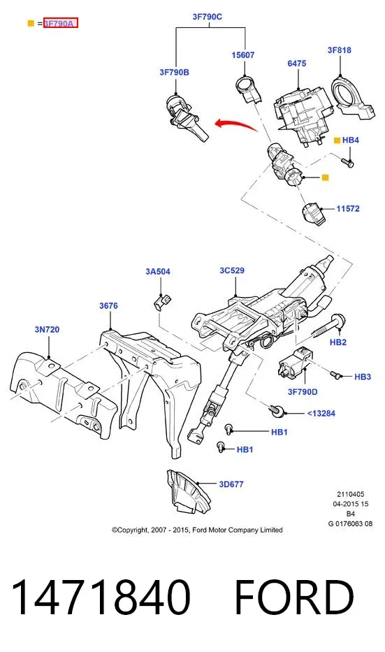  1471840 Ford