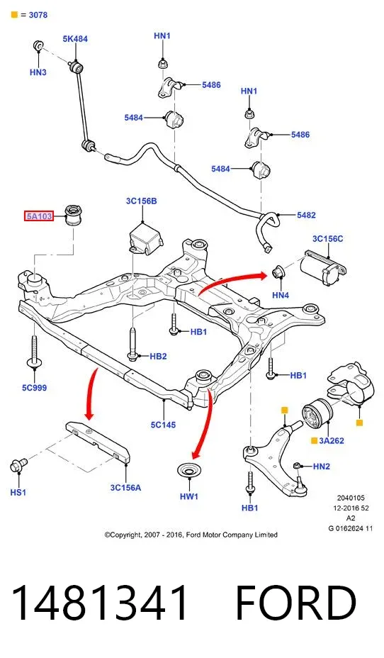  1481341 Ford