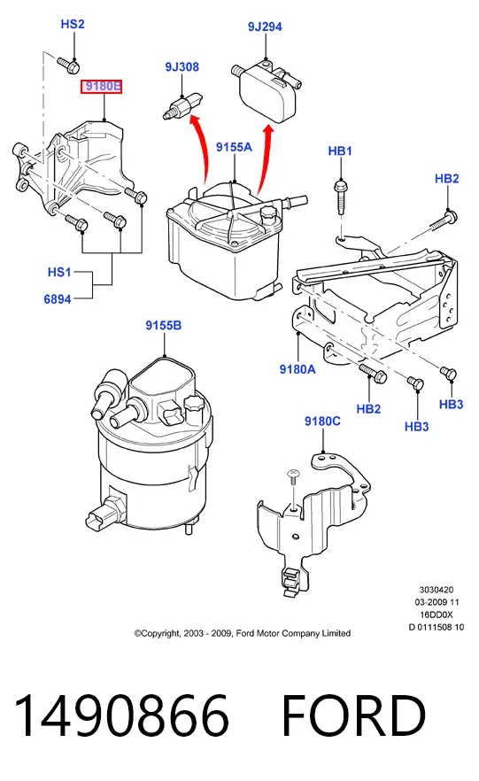  1490866 Ford
