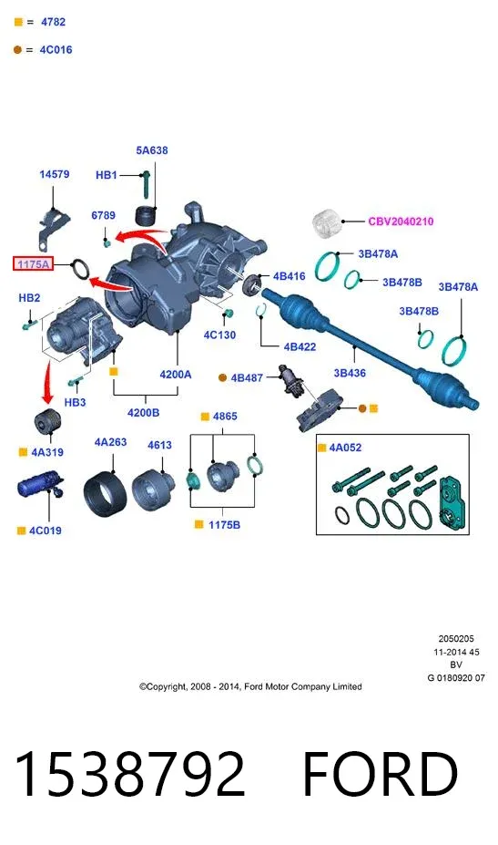  1538792 Ford